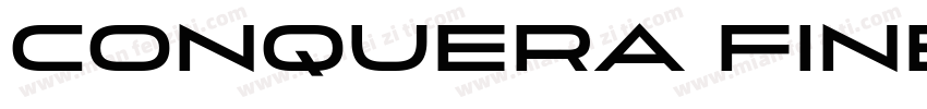 conquera fine字体转换